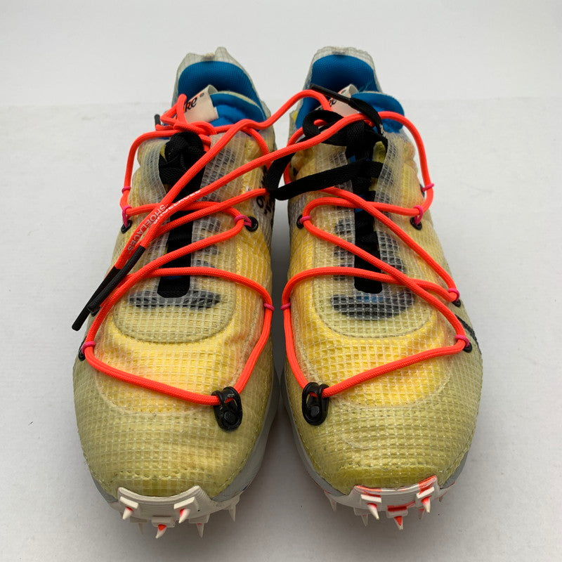 【中古美品】【レディース】 NIKE×OFF-WHITE CD8178-700 WOMEN'S VAPOR STREET ”YELLOW" オフホワイト × ナイキ ウィメンズ ヴェイパーストリート スニーカー (fuz) 160-260524-gm-17-kit サイズ：24.5cm カラー：イエロー 万代Net店