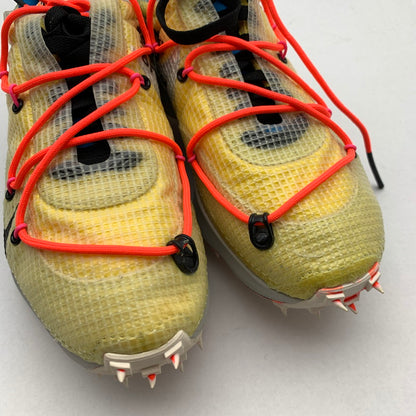 【中古美品】【レディース】 NIKE×OFF-WHITE CD8178-700 WOMEN'S VAPOR STREET ”YELLOW" オフホワイト × ナイキ ウィメンズ ヴェイパーストリート スニーカー (fuz) 160-260524-gm-17-kit サイズ：24.5cm カラー：イエロー 万代Net店