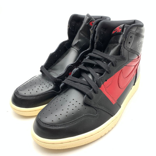 【中古美品】【メンズ】 BQ6682-006 AIR JORDAN 1 RETRO HIGH OG DEFIANT エアジョーダン 1 レトロ ハイ OG ディフィアント "クチュール" スニーカー シューズ 靴 (fuz) 160-260524-gm-13-kit サイズ：28.5cm カラー：ブラック 万代Net店