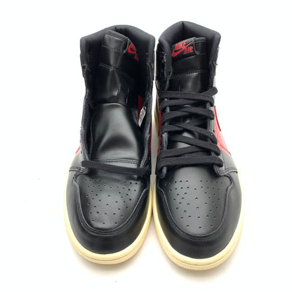【中古美品】【メンズ】 BQ6682-006 AIR JORDAN 1 RETRO HIGH OG DEFIANT エアジョーダン 1 レトロ ハイ OG ディフィアント "クチュール" スニーカー シューズ 靴 (fuz) 160-260524-gm-13-kit サイズ：28.5cm カラー：ブラック 万代Net店
