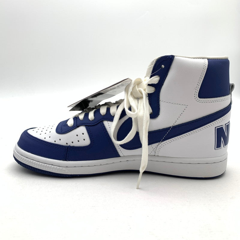 【中古美品】【メンズ】 NIKE×COMMEdesGARCONS TERMINATOR HIGH SP FD4159-100 ナイキ ターミネーター ハイ スペシャル "コムデギャルソンオムプラス" スニーカー (fuz) 160-260524-gm-20-kit サイズ：26cm カラー：ブルー 万代Net店