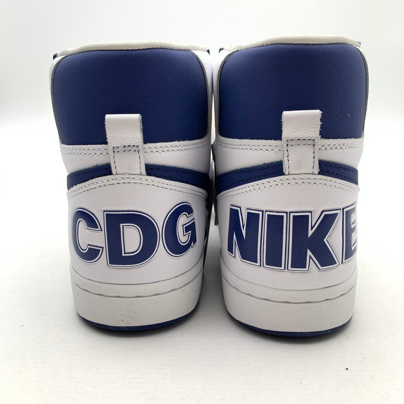 【中古美品】【メンズ】 NIKE×COMMEdesGARCONS TERMINATOR HIGH SP FD4159-100 ナイキ ターミネーター ハイ スペシャル "コムデギャルソンオムプラス" スニーカー (fuz) 160-260524-gm-20-kit サイズ：26cm カラー：ブルー 万代Net店