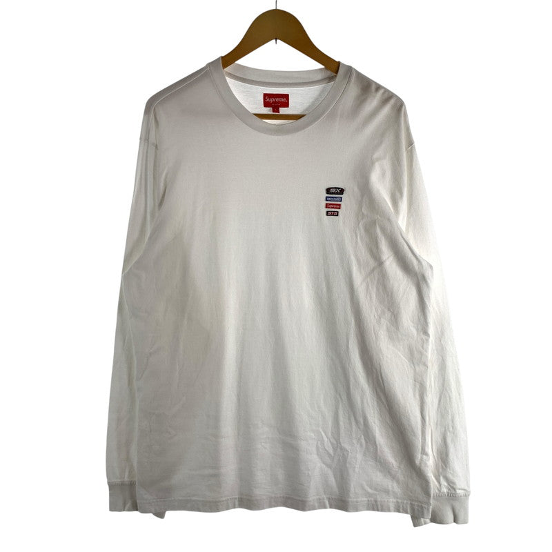 【中古品】【メンズ】 SUPREME SS22 Precision L S Top ロンT シュプリーム 長袖Tシャツ カットソー ブランド 古着 (fuz) 149-260524-gm-07-kit サイズ：L カラー：ホワイト 万代Net店