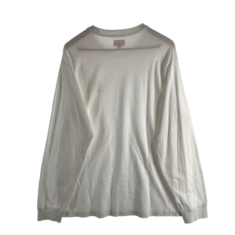 【中古品】【メンズ】 SUPREME SS22 Precision L S Top ロンT シュプリーム 長袖Tシャツ カットソー ブランド 古着 (fuz) 149-260524-gm-07-kit サイズ：L カラー：ホワイト 万代Net店