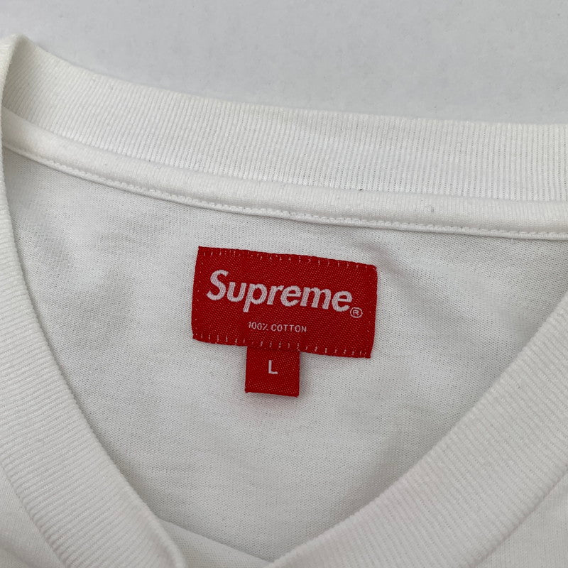 【中古品】【メンズ】 SUPREME SS22 Precision L S Top ロンT シュプリーム 長袖Tシャツ カットソー ブランド 古着 (fuz) 149-260524-gm-07-kit サイズ：L カラー：ホワイト 万代Net店