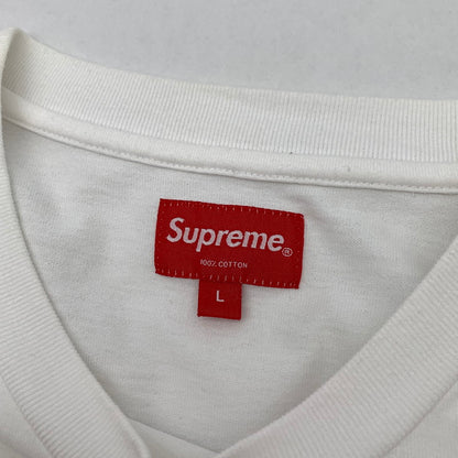 【中古品】【メンズ】 SUPREME SS22 Precision L S Top ロンT シュプリーム 長袖Tシャツ カットソー ブランド 古着 (fuz) 149-260524-gm-07-kit サイズ：L カラー：ホワイト 万代Net店