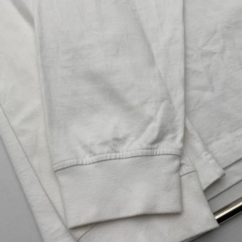 【中古品】【メンズ】 SUPREME SS22 Precision L S Top ロンT シュプリーム 長袖Tシャツ カットソー ブランド 古着 (fuz) 149-260524-gm-07-kit サイズ：L カラー：ホワイト 万代Net店