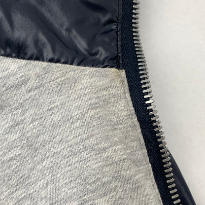 【中古品】【メンズ】 GUCCI グッチ シェリーライン ナイロンジャケット ブルゾン ジップアップジャケット ブランド アウター 古着 (fuz) 141-260524-gm-03-kit サイズ：50 カラー：ネイビー 万代Net店