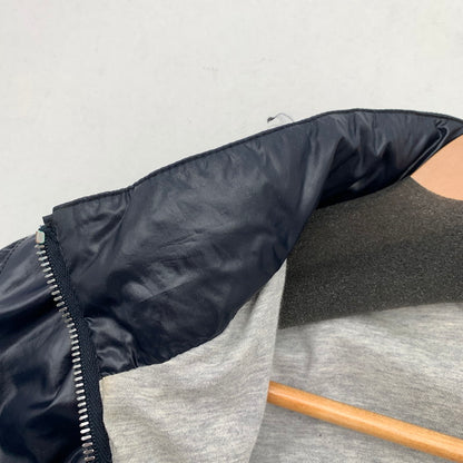 【中古品】【メンズ】 GUCCI グッチ シェリーライン ナイロンジャケット ブルゾン ジップアップジャケット ブランド アウター 古着 (fuz) 141-260524-gm-03-kit サイズ：50 カラー：ネイビー 万代Net店