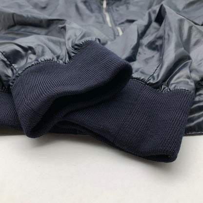 【中古品】【メンズ】 GUCCI グッチ シェリーライン ナイロンジャケット ブルゾン ジップアップジャケット ブランド アウター 古着 (fuz) 141-260524-gm-03-kit サイズ：50 カラー：ネイビー 万代Net店