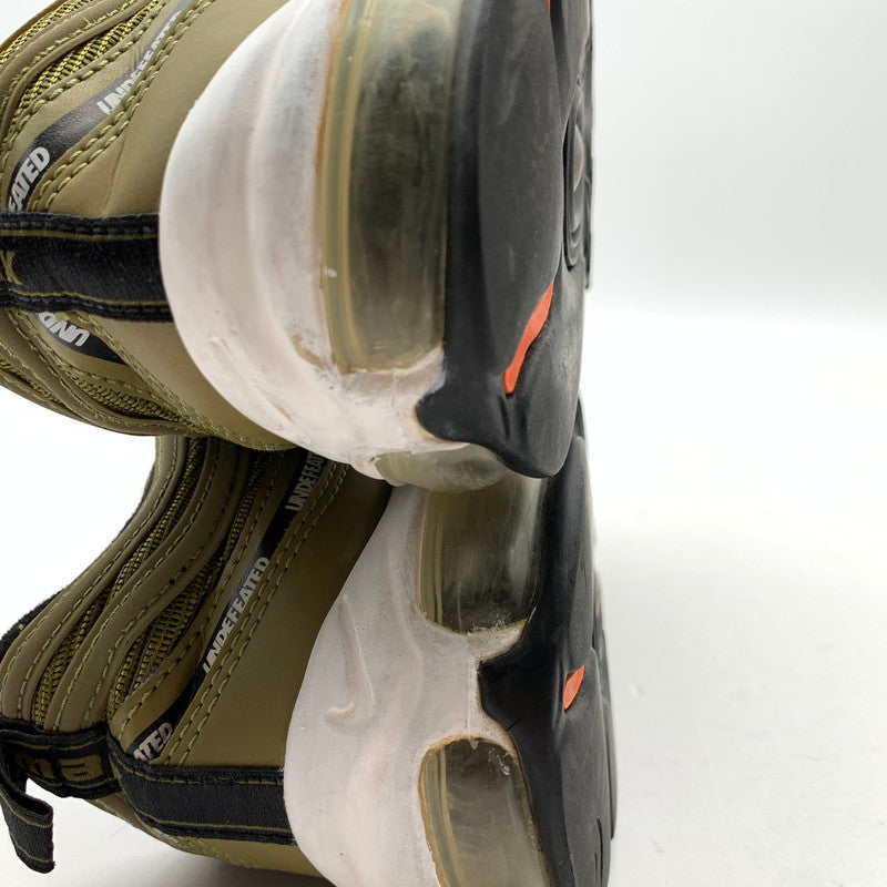 【中古品】【メンズ】 NIKE DC4830-300 ×UNDEFEATED AIR MAX 97 ”OLIVE" ナイキ×アンディフィーテッド エアマックス 97 スニーカー シューズ 靴 (fuz) 160-260524-gm-14-kit サイズ：27cm カラー：オリーブ 万代Net店