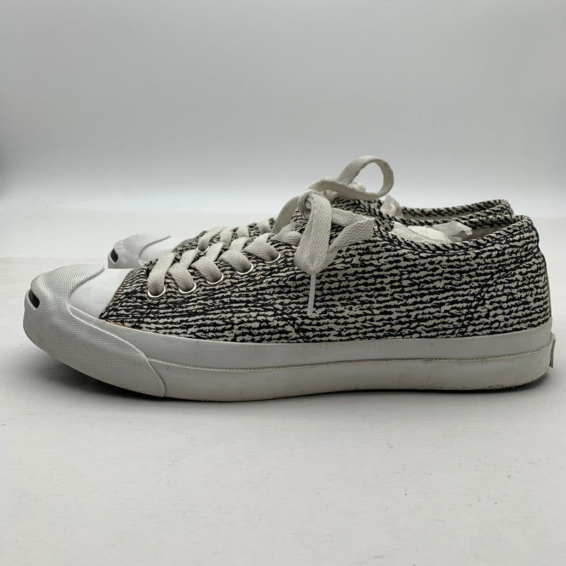 【中古品】【メンズ】 NUMBER NINE×CONVERSE JACK PURCELL N(N) OX コンバース×ナンバーナイン ジャックパーセル スニーカー シューズ 靴 (fuz) 162-260524-gm-16-kit サイズ：27cm カラー：ブラック ホワイト 万代Net店