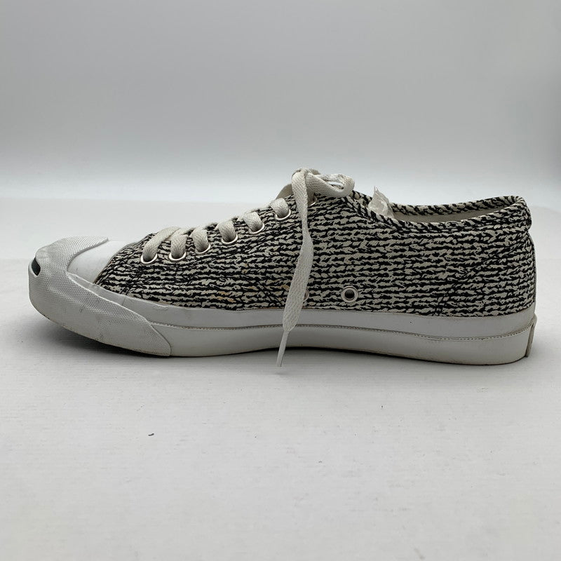 【中古品】【メンズ】 NUMBER NINE×CONVERSE JACK PURCELL N(N) OX コンバース×ナンバーナイン ジャックパーセル スニーカー シューズ 靴 (fuz) 162-260524-gm-16-kit サイズ：27cm カラー：ブラック ホワイト 万代Net店