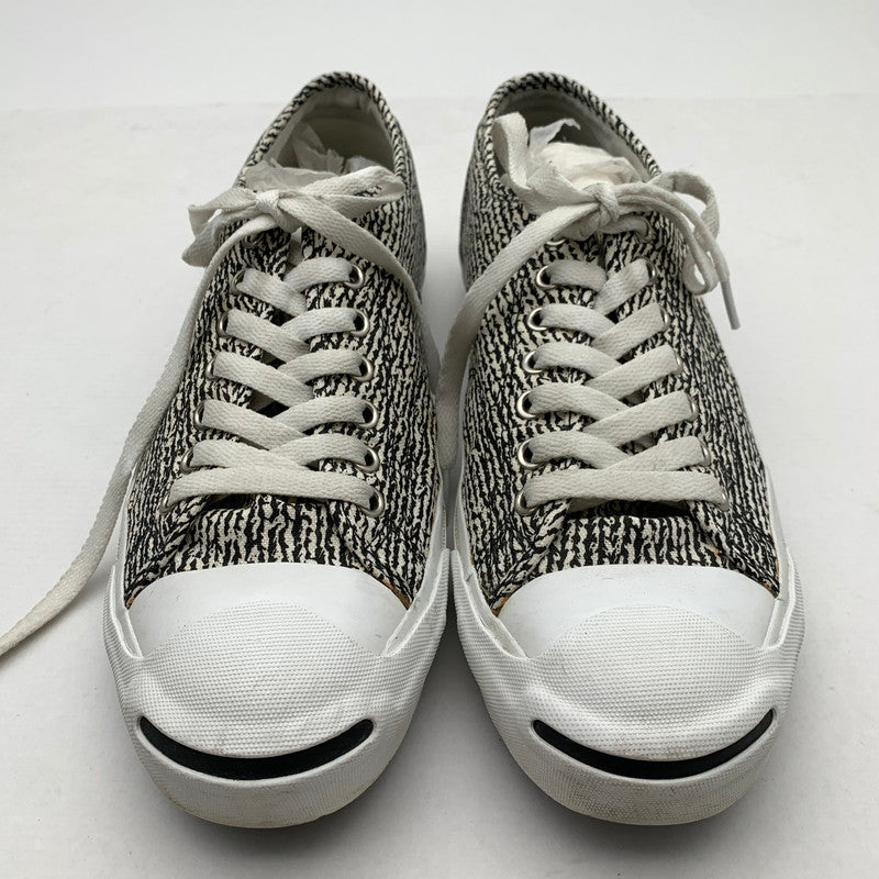 【中古品】【メンズ】 NUMBER NINE×CONVERSE JACK PURCELL N(N) OX コンバース×ナンバーナイン ジャックパーセル スニーカー シューズ 靴 (fuz) 162-260524-gm-16-kit サイズ：27cm カラー：ブラック ホワイト 万代Net店