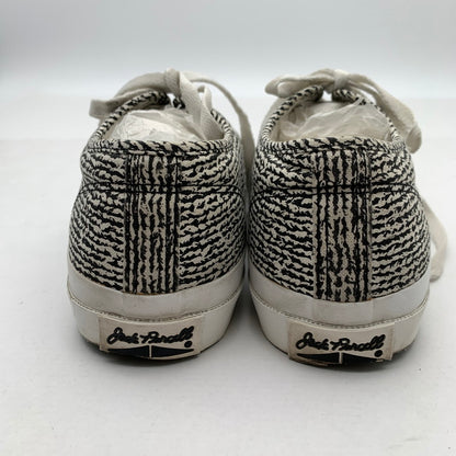 【中古品】【メンズ】 NUMBER NINE×CONVERSE JACK PURCELL N(N) OX コンバース×ナンバーナイン ジャックパーセル スニーカー シューズ 靴 (fuz) 162-260524-gm-16-kit サイズ：27cm カラー：ブラック ホワイト 万代Net店