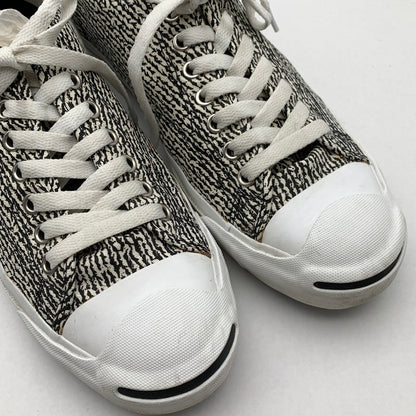 【中古品】【メンズ】 NUMBER NINE×CONVERSE JACK PURCELL N(N) OX コンバース×ナンバーナイン ジャックパーセル スニーカー シューズ 靴 (fuz) 162-260524-gm-16-kit サイズ：27cm カラー：ブラック ホワイト 万代Net店