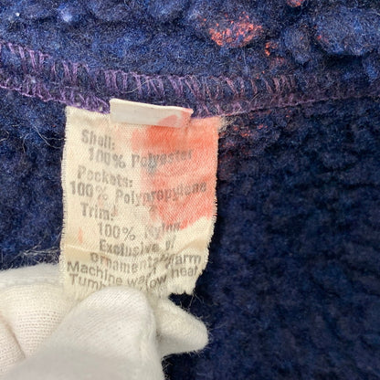 【中古品】【メンズ】 patagonia パタゴニア RETRO DEEP PILE FLEECE JACKET レトロ ディープ パイル フリースジャケット デカタグ前期 144-260321-as-11-izu サイズ：M カラー：ネイビー 万代Net店