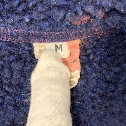 【中古品】【メンズ】 patagonia パタゴニア RETRO DEEP PILE FLEECE JACKET レトロ ディープ パイル フリースジャケット デカタグ前期 144-260321-as-11-izu サイズ：M カラー：ネイビー 万代Net店