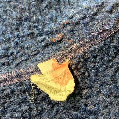 【中古品】【メンズ】 patagonia パタゴニア RETRO DEEP PILE FLEECE JACKET レトロ ディープ パイル フリースジャケット デカタグ前期 144-260321-as-11-izu サイズ：M カラー：ネイビー 万代Net店