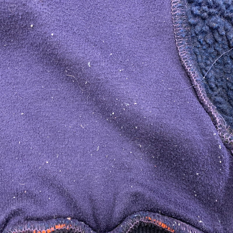 【中古品】【メンズ】 patagonia パタゴニア RETRO DEEP PILE FLEECE JACKET レトロ ディープ パイル フリースジャケット デカタグ前期 144-260321-as-11-izu サイズ：M カラー：ネイビー 万代Net店