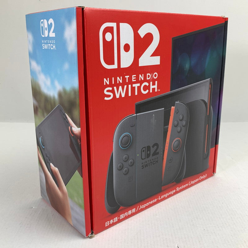 【中古品】 Nintendo Switch 2 (日本語・国内専用) ニンテンドースイッチ2 本体 ゲームハード 付属品あり 使用済・箱・ドックに傷みあり (fuz) 035-260521-io-01-fuz 万代Net店