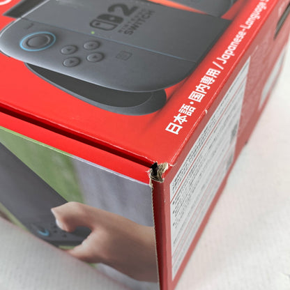 【中古品】 Nintendo Switch 2 (日本語・国内専用) ニンテンドースイッチ2 本体 ゲームハード 付属品あり 使用済・箱・ドックに傷みあり (fuz) 035-260521-io-01-fuz 万代Net店
