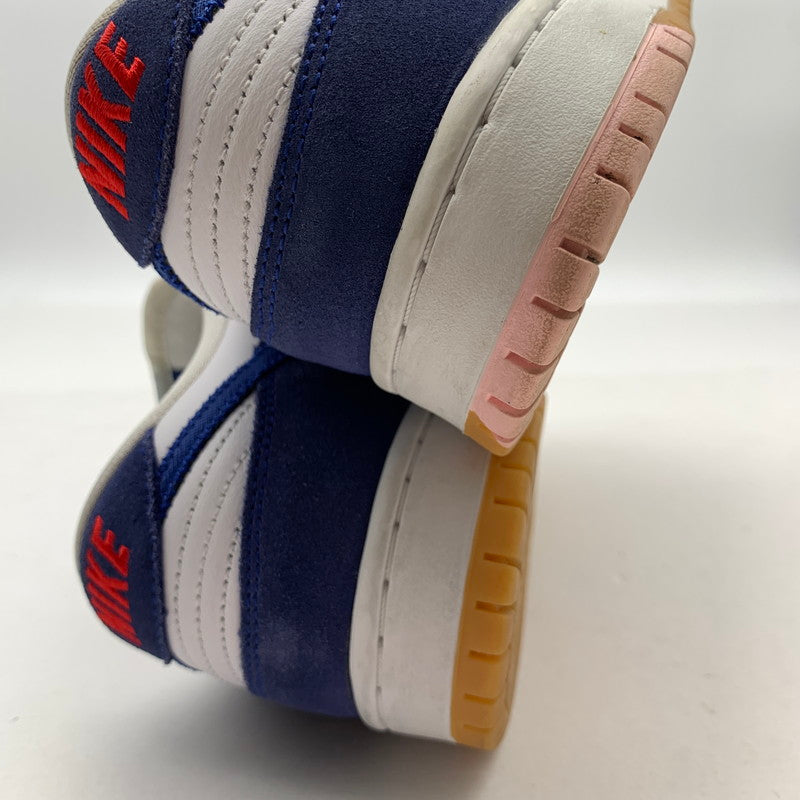 【中古美品】【メンズ】 NIKE SB DO9395-400 DUNK LOW "LOS ANGELES DODGERS DEEP ROYAL BLUE" ナイキ ダンク ロサンゼルス ドジャース スニーカー (fuz) 160-260524-gm-18-kit サイズ：26cm カラー：ブルー 万代Net店