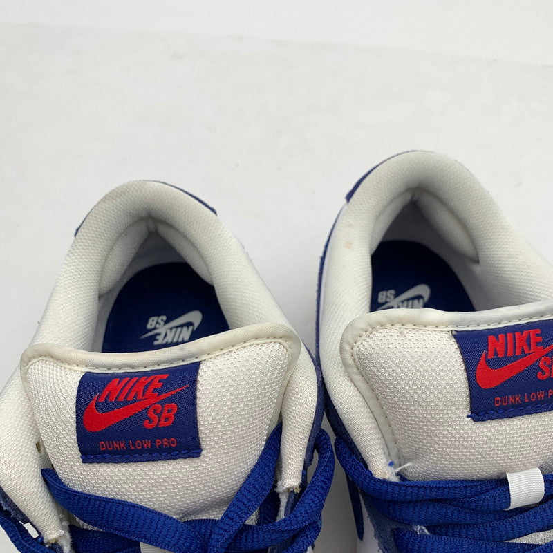 【中古美品】【メンズ】 NIKE SB DO9395-400 DUNK LOW "LOS ANGELES DODGERS DEEP ROYAL BLUE" ナイキ ダンク ロサンゼルス ドジャース スニーカー (fuz) 160-260524-gm-18-kit サイズ：26cm カラー：ブルー 万代Net店