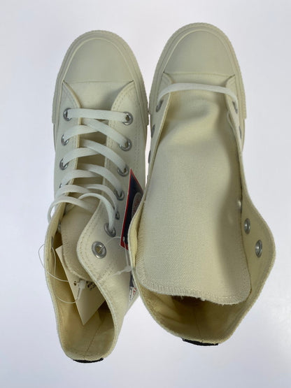 【中古美品】【レディース】 PLAY COMME DES GARCONS プレイ コムデギャルソン × CONVERSE コンバース ALL STAR HI オールスター ハイ スニーカー 166-250914-em-50-min サイズ：23.0cm カラー：ホワイト 万代Net店