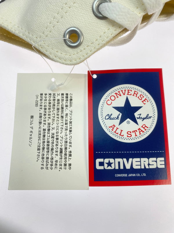 【中古美品】【レディース】 PLAY COMME DES GARCONS プレイ コムデギャルソン × CONVERSE コンバース ALL STAR HI オールスター ハイ スニーカー 166-250914-em-50-min サイズ：23.0cm カラー：ホワイト 万代Net店