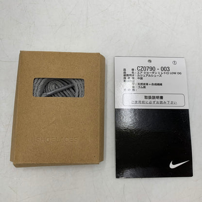 【中古品】【メンズ】 NIKE ナイキ CZ0790-003 AIR JORDAN 1 RETRO LOW OG エア ジョーダン 1 レトロ ロー オリジナル スニーカー シューズ 靴 160-250919-cs-05-izu サイズ：27.5cm カラー：BLACK/MEDEIUM GREY-WHITE 万代Net店
