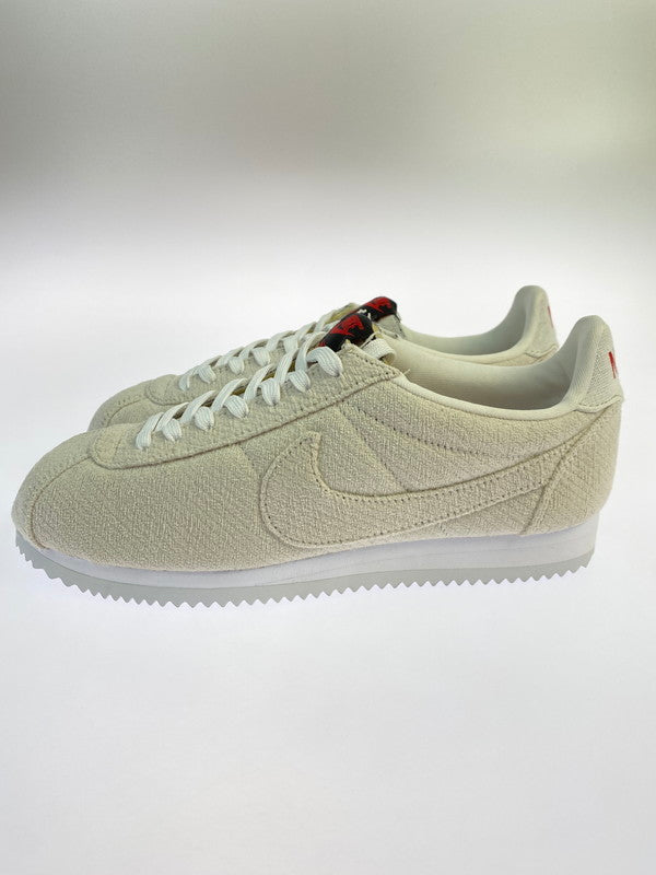 【中古美品】【メンズ/レディース】 NIKE ナイキ ×STRANGER THINGS ストレンジャーシングス CJ6107-100 CLASSIC CORTEZ SAIL UPSIDE DOWN PACK 靴 シューズ スニーカー 160-250902-AS-20-min サイズ：26cm カラー：SAIL/SAIL-DEEP ROYAL BLUE-SAIL 万代Net店