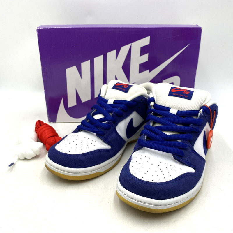 【中古品】【メンズ/レディース】 NIKE SB ナイキエスビー DO9395-400/DUNK LOW ダンク ロウ LOS ANGELES DODGERS ロサンゼルス ドジャース スニーカー シューズ 靴 160-250920-ya-21-izu サイズ：26cm カラー：DEEP ROYAL BLUE 万代Net店