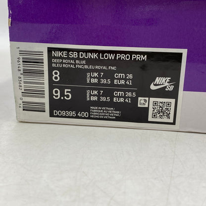 【中古品】【メンズ/レディース】 NIKE SB ナイキエスビー DO9395-400/DUNK LOW ダンク ロウ LOS ANGELES DODGERS ロサンゼルス ドジャース スニーカー シューズ 靴 160-250920-ya-21-izu サイズ：26cm カラー：DEEP ROYAL BLUE 万代Net店