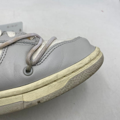 【中古品】【メンズ】 NIKE ナイキ ×OFF-WHITE オフホワイト DM1602-123 DUNK LOW ダンク ロウ 1 OF 50 49 スニーカー シューズ 靴 160-250920-ya-22-izu サイズ：26.5cm カラー：GREY-WHITE 万代Net店