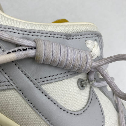 【中古品】【メンズ】 NIKE ナイキ ×OFF-WHITE オフホワイト DM1602-123 DUNK LOW ダンク ロウ 1 OF 50 49 スニーカー シューズ 靴 160-250920-ya-22-izu サイズ：26.5cm カラー：GREY-WHITE 万代Net店