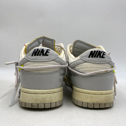 【中古品】【メンズ】 NIKE ナイキ ×OFF-WHITE オフホワイト DM1602-123 DUNK LOW ダンク ロウ 1 OF 50 49 スニーカー シューズ 靴 160-250920-ya-22-izu サイズ：26.5cm カラー：GREY-WHITE 万代Net店