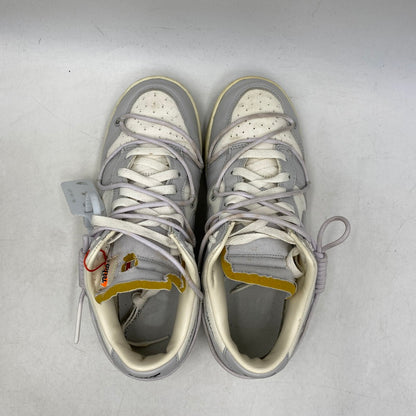 【中古品】【メンズ】 NIKE ナイキ ×OFF-WHITE オフホワイト DM1602-123 DUNK LOW ダンク ロウ 1 OF 50 49 スニーカー シューズ 靴 160-250920-ya-22-izu サイズ：26.5cm カラー：GREY-WHITE 万代Net店