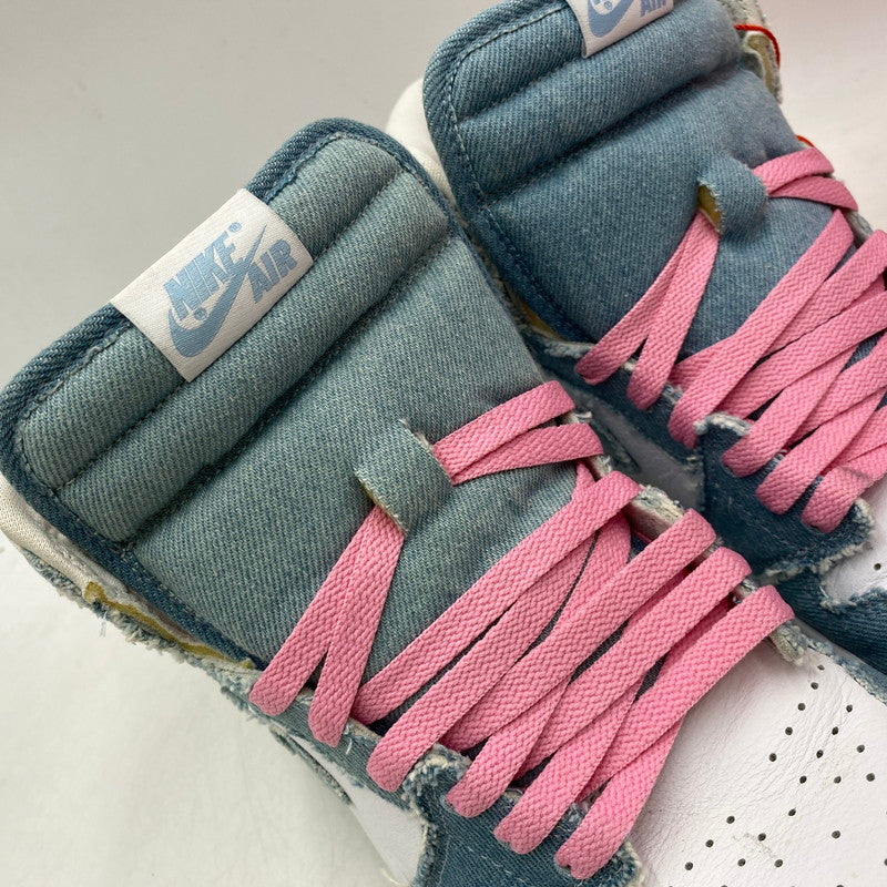 【中古品】【メンズ】 NIKE ナイキ DM9036-104 WOMEN’S AIR JORDAN 1 HIGH OG ウィメンズ エアジョーダン1 ハイ OG スニーカー シューズ 靴 160-250920-ya-20-izu サイズ：27cm カラー：WHITE/BOARDER BLUE 万代Net店