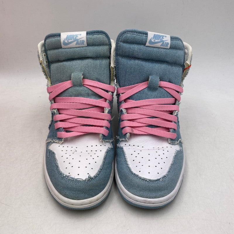 【中古品】【メンズ】 NIKE ナイキ DM9036-104 WOMEN’S AIR JORDAN 1 HIGH OG ウィメンズ エアジョーダン1 ハイ OG スニーカー シューズ 靴 160-250920-ya-20-izu サイズ：27cm カラー：WHITE/BOARDER BLUE 万代Net店