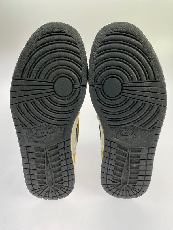 【中古品】【メンズ】 NIKE ナイキ JORDAN 1 RETRO HIGH OG ROOKIE OF THE YEAR 555088-700 エアジョーダン 1 レトロ ハイ オージー ルーキー オブ ザ イヤー スニーカー 靴 160-250909-kk-33-min カラー：GOLDEN HARVEST/BLACK-SAIL 万代Net店