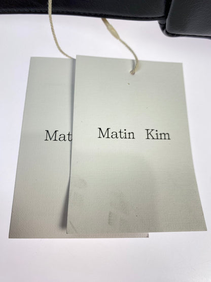 【LIFTる。景品】【中古美品】【レディース】 MATIN KIM SHOULDER BAG MK2411BG002M マーティンキム ショルダーバッグ カバン 188-250917-yn-04-min カラー：ブラック 万代Net店