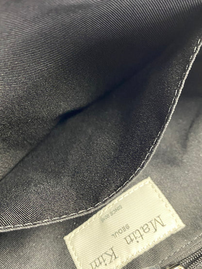 【LIFTる。景品】【中古美品】【レディース】 MATIN KIM SHOULDER BAG MK2411BG002M マーティンキム ショルダーバッグ カバン 188-250917-yn-04-min カラー：ブラック 万代Net店