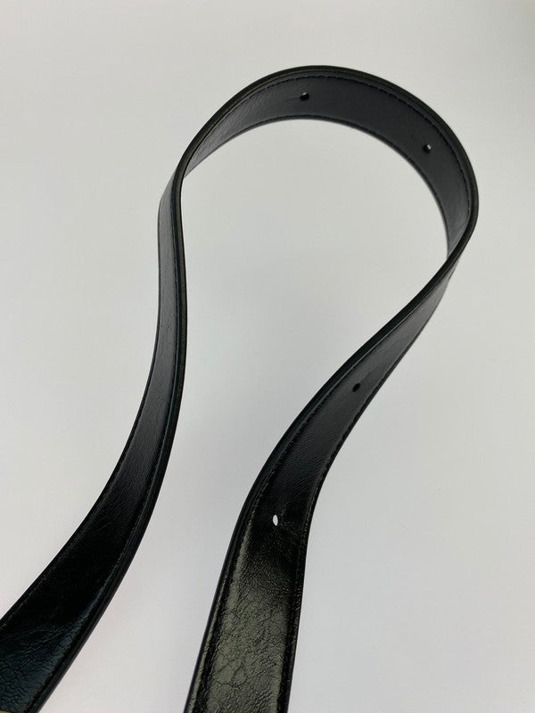 【LIFTる。景品】【中古美品】【レディース】 MATIN KIM SHOULDER BAG MK2411BG002M マーティンキム ショルダーバッグ カバン 188-250917-yn-04-min カラー：ブラック 万代Net店