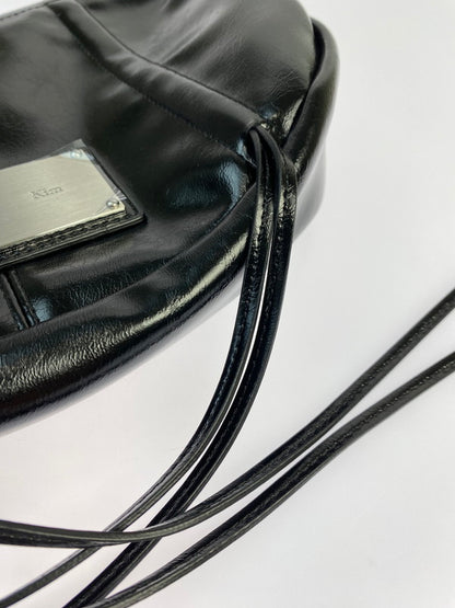 【LIFTる。景品】【中古美品】【レディース】 MATIN KIM SHOULDER BAG MK2411BG002M マーティンキム ショルダーバッグ カバン 188-250917-yn-04-min カラー：ブラック 万代Net店
