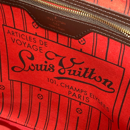 【中古品】【レディース】 LOUIS VUITTON ルイ・ヴィトン N51105 旧型 ダミエ ネヴァーフルMM トートバッグ ブランド カバン 179-250223-gm-24-fuz カラー：ブラウン 万代Net店