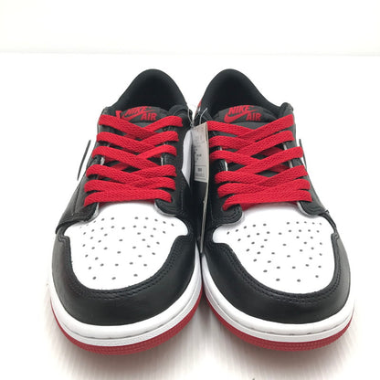 【中古美品】【メンズ】 NIKE ナイキ AIR JORDAN 1 RETRO LOW OG BLACK TOE CZ0790-106 エアジョーダン1 レトロ ロー OG ブラック トゥ スニーカー 靴 160-250928-rt-04-tag サイズ：26.5cm US 8.5 カラー：WHITE/BLACK-VARSITY RED 万代Net店