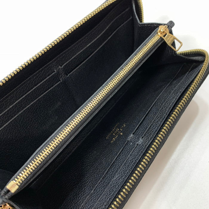 【中古品】【メンズ/レディース】 LOUIS VUITTON ルイ・ヴィトン M82338 モノグラム アンプラント ポルトフォイユ・クレマンス 財布 ウォレット 179-250224-gm-23-fuz カラー：ブラック 万代Net店