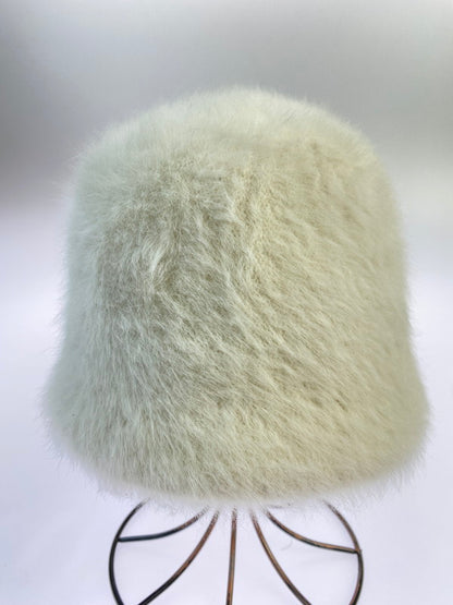 【LIFTる。景品】【中古美品】【レディース】 CA4LA カシラ ANGORA2 イタリア製 アンゴラメトロハット 帽子 185-250927-ks-07-min カラー：ホワイト 万代Net店