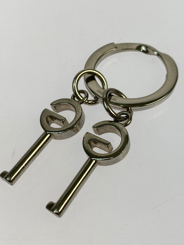 【中古品】【メンズ/レディース】 GUCCI グッチ キーリング Gロゴ 鍵モチーフ 296551 183-250918-em-09-min カラー：シルバー 万代Net店